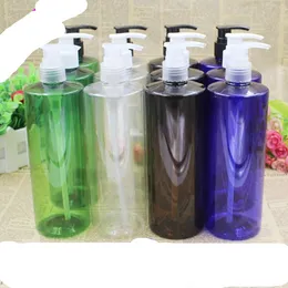 wholesale 500ml Screw Pump Vials Pet Pure Liquid Bottle Shampoo Cosmetics Trial Products