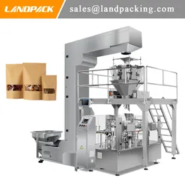 Cashew Almond Pistachio Stand-Up Pouch Rotary Packing Machine Nuts Stand Pouch Packing Machine Price