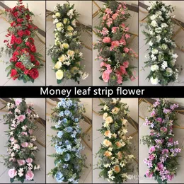 100cm wedding decoration Road cited artificial flowers wall mix DIY arched door shop Flower Row Window T station area Christmas