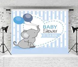 Dream 7x5ft Baby Shower Photography Backdrop Elephant Balloons Decor Birthday Background for Children Party Shoot Backrops Studio Prop