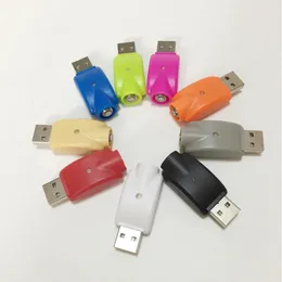 Färgglada 100pcs USB-laddare E-cigaretttillbehör 120mA Trådlöst EGO USB-huvud 510 Trådbatteri Elektronisk cigaretter Laddning