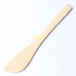 1000pcs Eco-friendly solid wood tableware wooden mask knife guacamole cheese butter cream dumpling knife