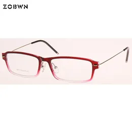 Großhandel-quadratische Brillen Brillen Frauen ultraleichte klare Linse Brillen Vintage Oculos De Grau Myopie Quadros