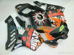 حقن العفن هوندا كيت هوندا CBR600RR CBR 600RRR 2003 2004 CBR 600F5 CBR600 03 04 ABS Fairings مجموعة هدايا قيمة HM96