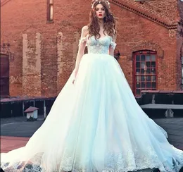 Off The Ramię Księżniczka Suknie Ślubne Sweetheart Vestido De Novia Koronki Corset Suknia Ślubna Suknie Ślubne Plus Size Schnide Ball Gown Gown