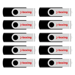 Black 10PCS 16GB OTG USB 2.0 Flash Drive Rotating Dual USB Thumb Drive Memory Stick Pen Storage for Computer Android Smartphone Tablet