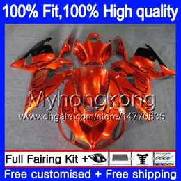 Einspritzung für KAWASAKI ZX 14R ZZR1400 2006 2007 2008 2009 2010 2011 Neue orange 223MY.26 ZZR-1400 ZX-14R ZX14R 06 07 08 09 10 11 Verkleidungen