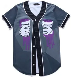 Мода новое прибытие футболка мужчины хип-хоп печати дизайнер полиэстер V-образным вырезом с коротким рукавом Мужские футболки