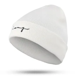 Moda Zima Kapelusz Góry Haftowane Czapki Czapki Kapelusze Cuffed Cap Cune Ski Beanie Slouch Beanse Hill Hiking Cap Unisex