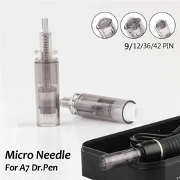 9/12/36/42 Pin Nano Cartridge Needle för A7 Dr Pen Replacement Micro Tattoo Needles skruvpatroner