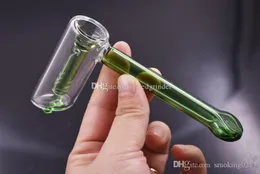 El tabaco embotado del tubo que fuma del pelele del martillo de cristal colorido al por mayor bong el pequeño tubo de agua
