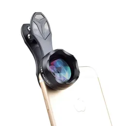 Universal Professional HD Photography 18x Makro Lens Mobiltelefon Extern lins för iPhone X XR XS max 8 7 plus Samsung