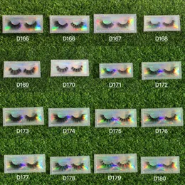 2020 Yeni Lashes Stilleri 3D Vizon Kirpikler Rhinestone Kılıfları ile Sıcak Satış Popüler Göz Kilitleri 18-22mm Doğal Lash FDShine