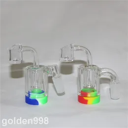 narghilè bicchiere di vetro tubi dell'acqua bong spessore del raccoglitore di cenere per fumare dab rigs dabber tool