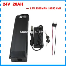 Rechargeable 500W 24V 20AH lithium battery 24 V 20AH battery 24V 7S 18650 battery pack 30A BMS with USB Port 29.4V 3A Charger