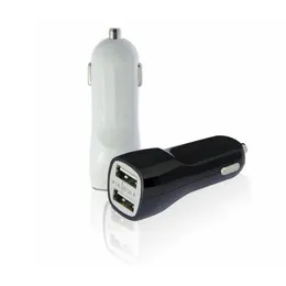Car Charger 2.1A+1A Dual USB 2 Port Car Charger Cigarette Power Adapter for Samsung GPS Mp3
