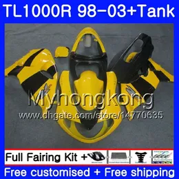 + SUZUKI SRAD TL1000R 용 탱크 스톡 1998 1999 2000 2001 2002 2003 304HM.35 TL 1000R TL1000 R TL 1000 R 98 99 00 01 02 03 페어링