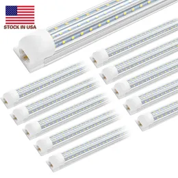 Stock In US + Cnsunway 8ft led tubes light 120W Integrated T8 led light tube 8 feet double Sides 576LEDs 15000 Lumens AC 100-277V
