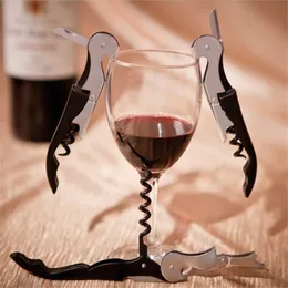 Stainless Steel Bottle Opener Sea horse Wine Corkscrew Openers Wine Corkscrew Tool Multifunction opener with DHL free shipping