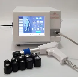 Tragbare Luftdruck-Stoßwellenmaschine für Sehnenschmerzen, Stoßwelle mit 6 Balken, ED-Stoßwellentherapie, erektile Dysfunktion, elektrisch