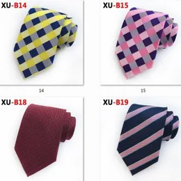 Listra gravata 20 Cores 146 * 8 cm dos homens de casamento Jacquard gravata para o Dia dos Pais de negócios de poliéster gravata de Presente de Natal