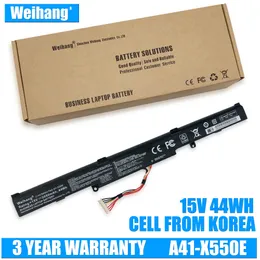 44Wh Weihang Cell från Korea Batteri A41-X550E för ASUS X550 X450 A450 X450E A450V F450E F450JF F450C A450J X450J X751L X751M