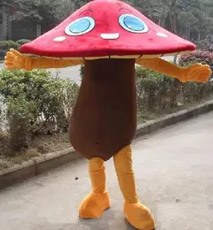 2019 Desconto venda de fábrica EVA Material Cogumelo Mascot Costume Cartoon Apparel Halloween Aniversário