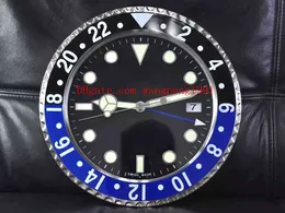 8 färger Lysande klockor och klockor 126710 116710LN 116719 116718 Väggklocka 34 cm x 5 cm 3 kg kvarts elektronisk blå självlysande klocka