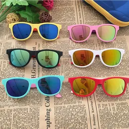 Симпатичный прямоугольник Дети солнцезащитные очки бренд 2020 Дети девочки мальчики для малышей солнце