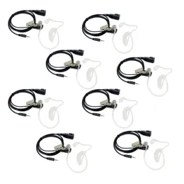 8X Covert Air Acústica Fone de ouvido Headset com microfone para Cobra MT / PR / LI / CX / CXT / CXR