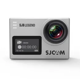 オリジナルSJCAM SJ6 Legend 4K補間WIFIアクションカメラカーノバテックNTK96660 2.0インチLTPS  - ブラック