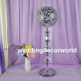 new acrylic crystal wedding centerpiece crystal candelabra tall flower stand Table decor wedding supply Wedding decorations Hotel decor434