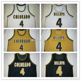 #4 Chauncey Billups Colorado Buffaloes College Retro Classic Basketball Jersey Mens Ed Custom Number 및 Name Jerseys