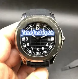 Wysokiej jakości męska marka zegarków czarna naturalna guma Wodoodporna zegarek luksusowe butikie zegarki mody BEZPŁATNE
