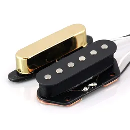 Gitarr pickup Alnico 5 pickups Neck och bridge set lämplig för TL -gitarr/ guld