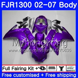 ヤマハFJR1300A FJR1300 01 02 04 04 04 04 04 04 04 04 04 04 07 2007 2002 2003 2003 2003 2003 2003 2007フェアリング光沢紫色