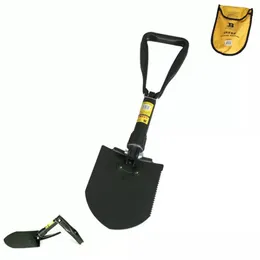 23 "Mangan Stål Folding Camping Shovel Spade Garden Shovel Spade Verktyg