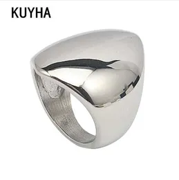Charms Jewelry Ring Women Men Fashion Elegant Chunky Hip Hop Finger Bague Femme Size 5/6/7/8/9/10.5/11 Steel 24MM Width Anillos