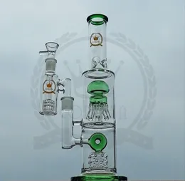 Dab Rig Hookah Glass Bong Rury wodne grube 7 mm popiołu opona opona bongs mocna rura