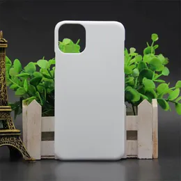 10 st Retail 3D Sublimation Case Blank vitväska för 3D-värmeöverföring för iPhone 11 11Pro 11PRO max 5.8 2019
