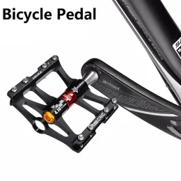 4 Bearings Bicycle Pedal Anti-slip Ultralight CNC MTB Mountain Bike Pedal Sealed Bearing Pedals Bicycle Accessories