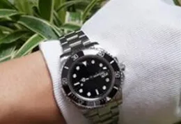 Pasek blokady śladu Męskie nowe automatyczne zegarek zielone zegarki 116610LV Orologio Automatico Na rękę