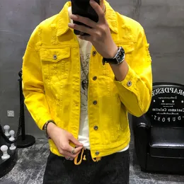 Denim jacket - Yellow - Men | H&M IN-totobed.com.vn
