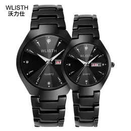 2020 Nowy WO Li Shi Wlisth Mens Watch Business Fashion Watch Blue Waterproof Luminous Para Zegarek