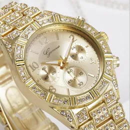 Moda Zegarki Michael Zegarek Kwarcowy Dorywczo Pełna Stalowa Dial Style Woman WSZYSTKIE ONE NOŻĄ SIĘ W SKI STARS Crystal Diamond Rome Word Dial Style Zegarki