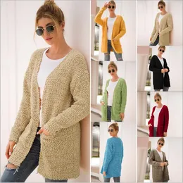 Cardigan da donna Giacche Cappotto di pelliccia Maglione in pile Maglione Capispalla casual Felpe a maniche lunghe Felpe con cappuccio Vestidos Abbigliamento donna B6249