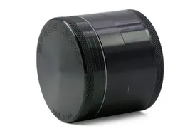 wholesale Sliver/Black 63mm 4layer quality CNC Aluminum herb grinder for smoking Space Case tobacco grinder V sharpstone