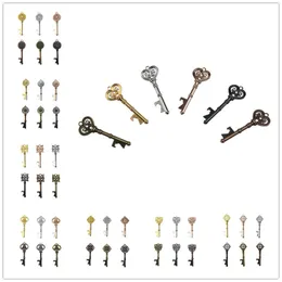 48 stijlen bierfles openers sleutel vorm flesopener metalen 6 kleuren sleutelhanger flesopener antieke retro openers
