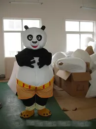 2019 Rabattfabrik Försäljning Kung Fu Panda Mascot Kostym Snabb leverans Högkvalitativ Customizable Panda Animal Mascot Kostym för Vuxen