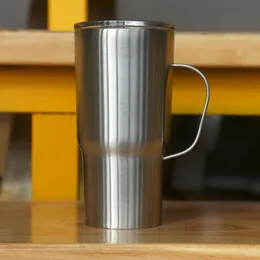 20 uncji kubek z uchwytem stali nierdzewnej Transport Tubler izolowany kubek Double Wody Wody Coffee Cup For Do Home Office